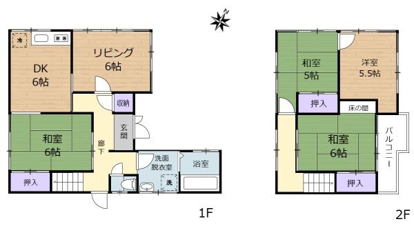 生駒市生駒台南の中古一戸建