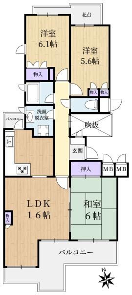 東急ドエル・アルス高の原3号
