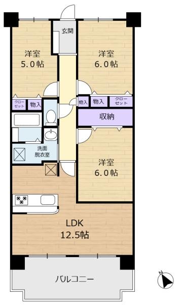 ローレルスクエア高の原3番館
