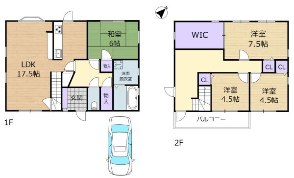 生駒市辻町の中古一戸建