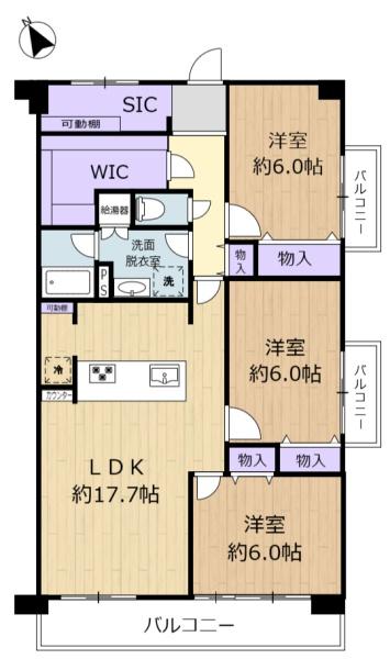 コスモハイツあやめ池