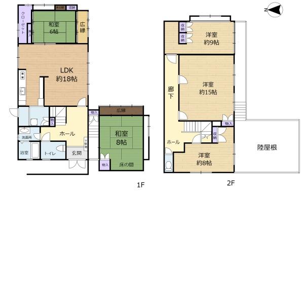 生駒市松美台の中古一戸建