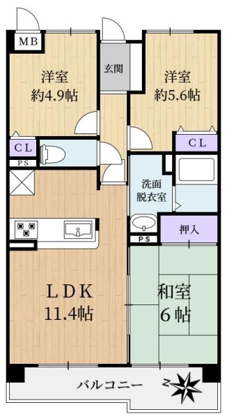 シティホームズ生駒台