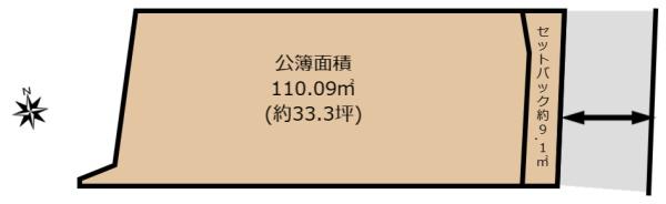 生駒市壱分町　売土地【建築条件付】