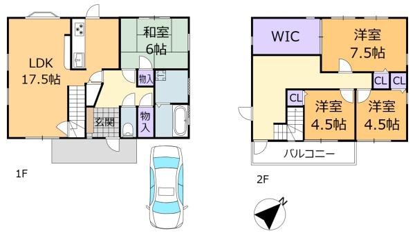 生駒市辻町の中古一戸建