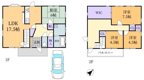 生駒市辻町の中古一戸建