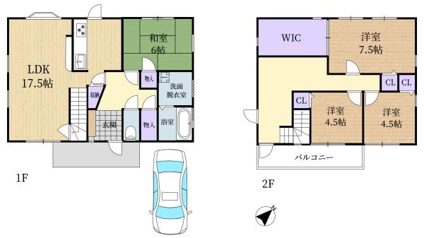 生駒市辻町の中古一戸建