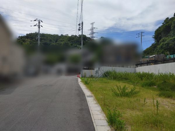 生駒郡三郷町立野北2丁目の土地(前面道路含む現地写真)