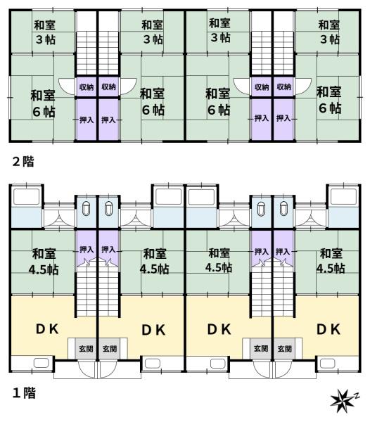 生駒市南田原町　一棟アパート