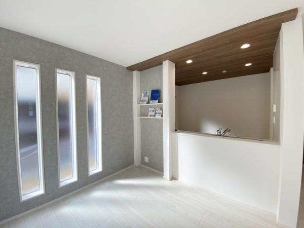 生駒市北大和4丁目の新築一戸建(リビング)