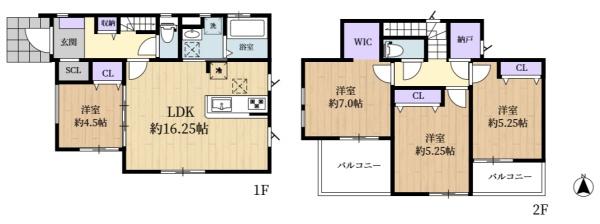 生駒市鹿ノ台西３丁目の新築一戸建