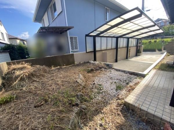 生駒市喜里が丘2丁目の中古一戸建て(庭)