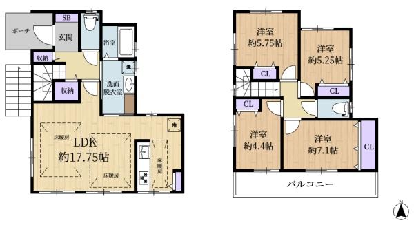 生駒市小明町の新築一戸建