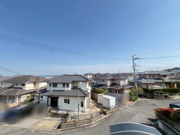 生駒市白庭台5丁目の中古一戸建て(現地からの眺望)