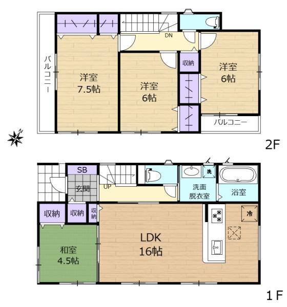 生駒市壱分町の新築一戸建