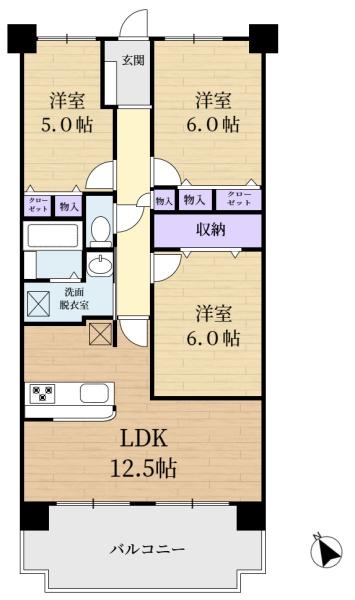 ローレルスクエア高の原3番館