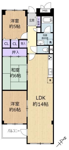 サンライフ学園前　B’-314