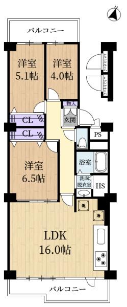 西大寺サンハイツ　１号棟