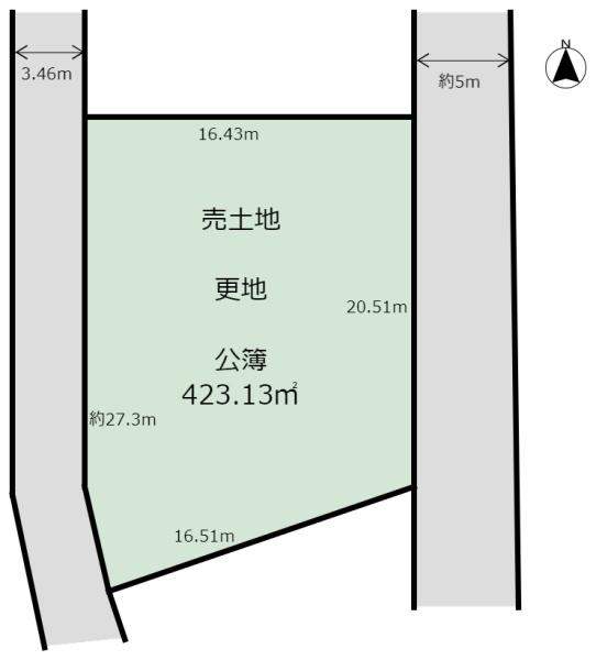 生駒市門前町の売土地