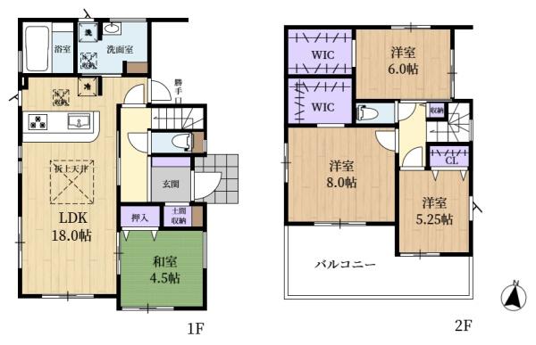 生駒市あすか野南３丁目の新築一戸建