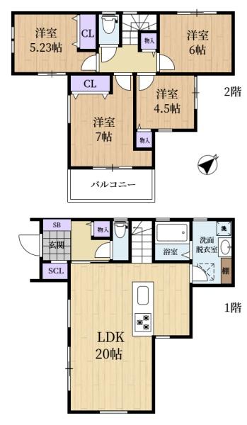 生駒市俵口町の新築一戸建