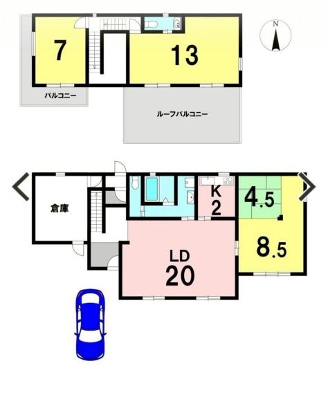 奈良市帝塚山１丁目　中古住宅