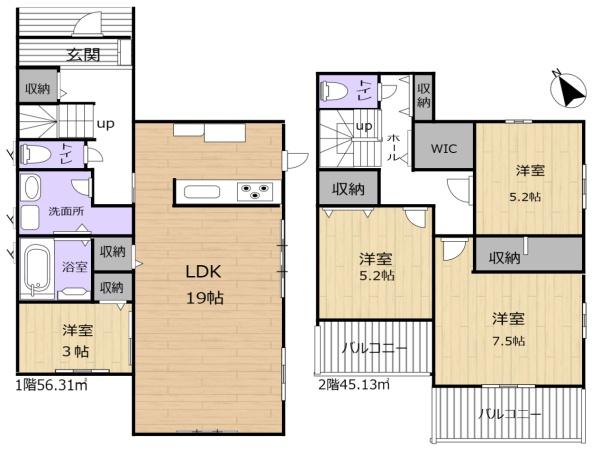 生駒市翠光台新築住宅　4号地