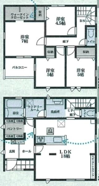 生駒市翠光台　新築住宅　2号地