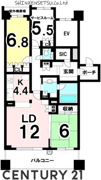 コスモヒルズ船橋夏見　001