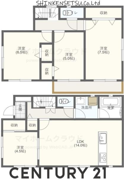 白井市冨士の中古一戸建て