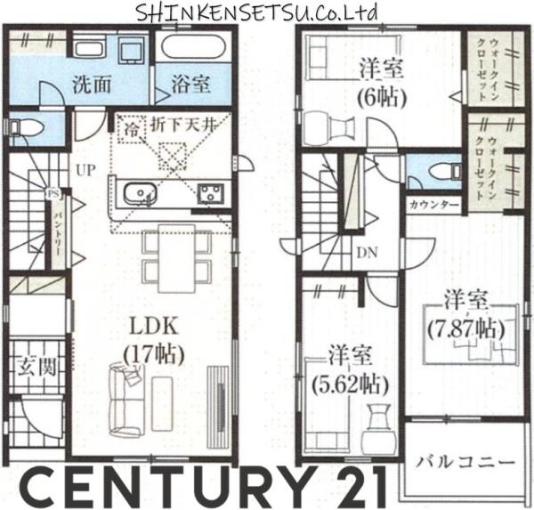 船橋市三山５丁目の新築一戸建