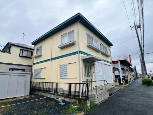 広々前面道路_陽当たりのいい角地住宅