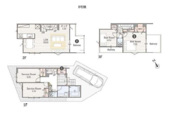 新築一戸建　Ｆ号棟