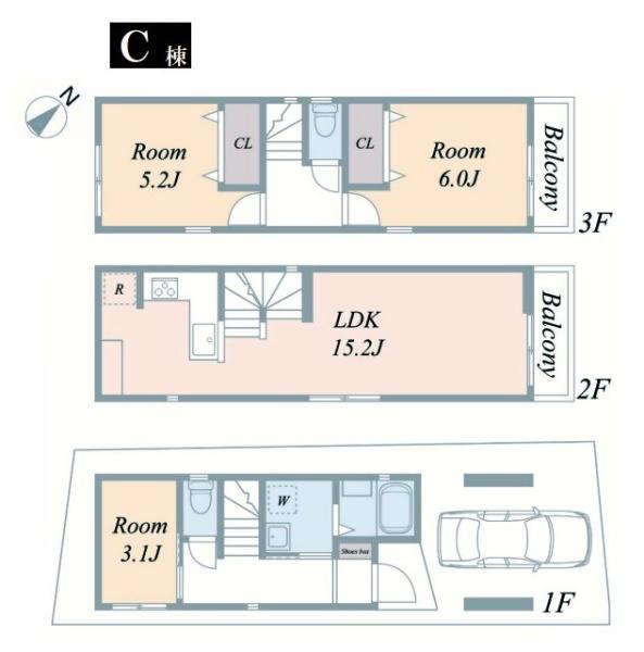 新築一戸建　Ｃ棟