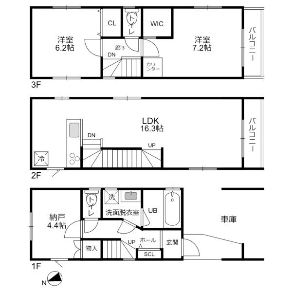 新築一戸建　Ａ棟