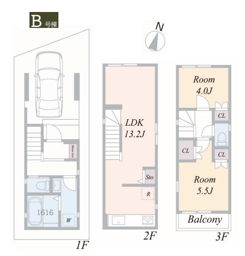 新築一戸建　Ｂ号棟