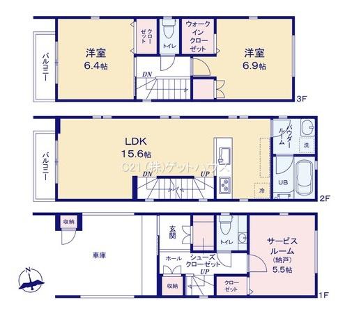 新築一戸建　１号棟