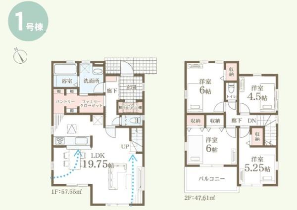 新築一戸建　１号棟