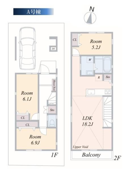 新築一戸建　Ａ号棟