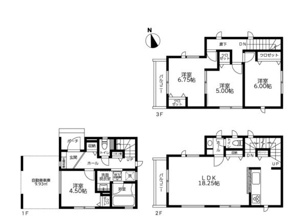 新築一戸建　１号棟