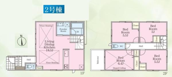 新築一戸建　２号棟