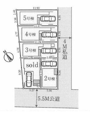 新築一戸建　３号棟