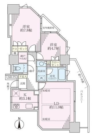 ヴィルクレール川崎タワー
