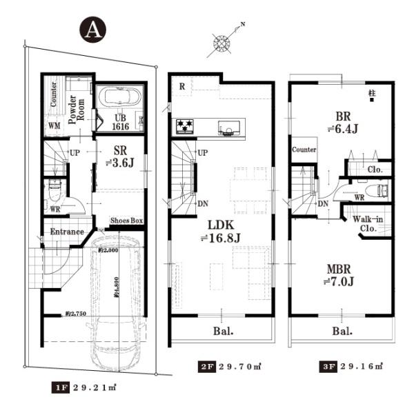 新築一戸建　Ａ号棟
