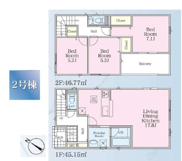 新築一戸建　２号棟