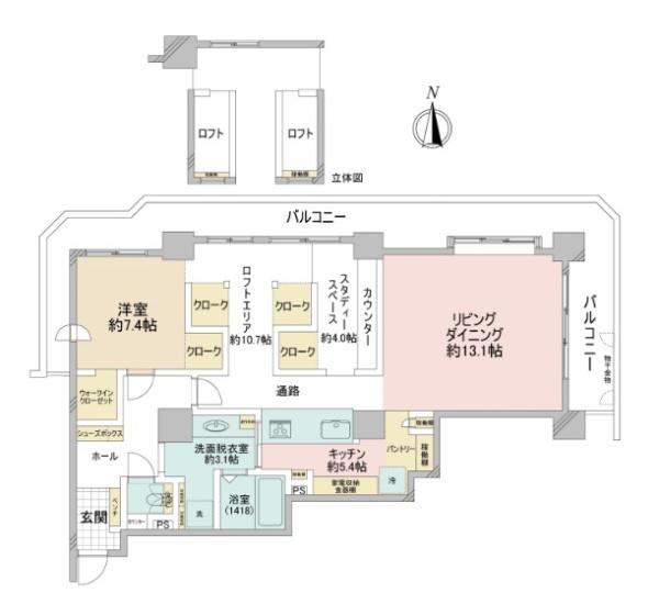 パークシティ新川崎Ｄ棟