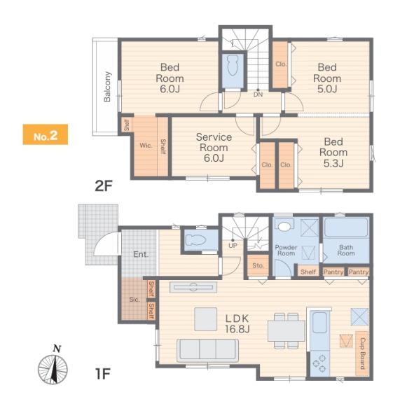 新築一戸建　２号棟