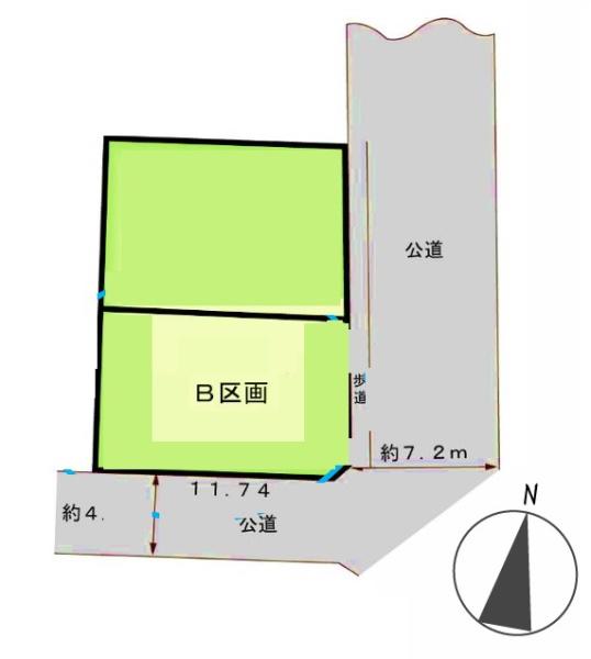 売地　Ｂ区画