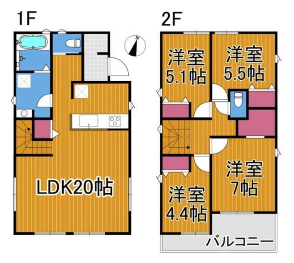 新築一戸建　１号棟