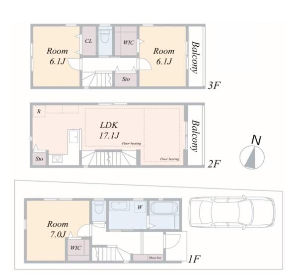 新築一戸建　Ｄ号棟
